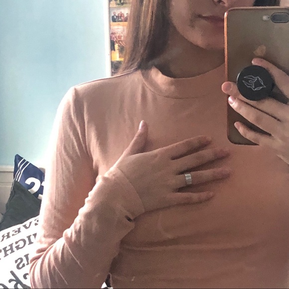 Tan mock dress - Picture 3 of 4